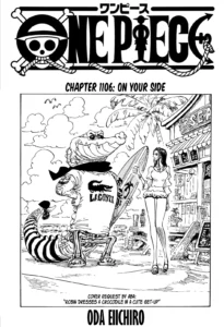 Chapter 1106 - ON YOUR SIDE - One Piece Manga 1