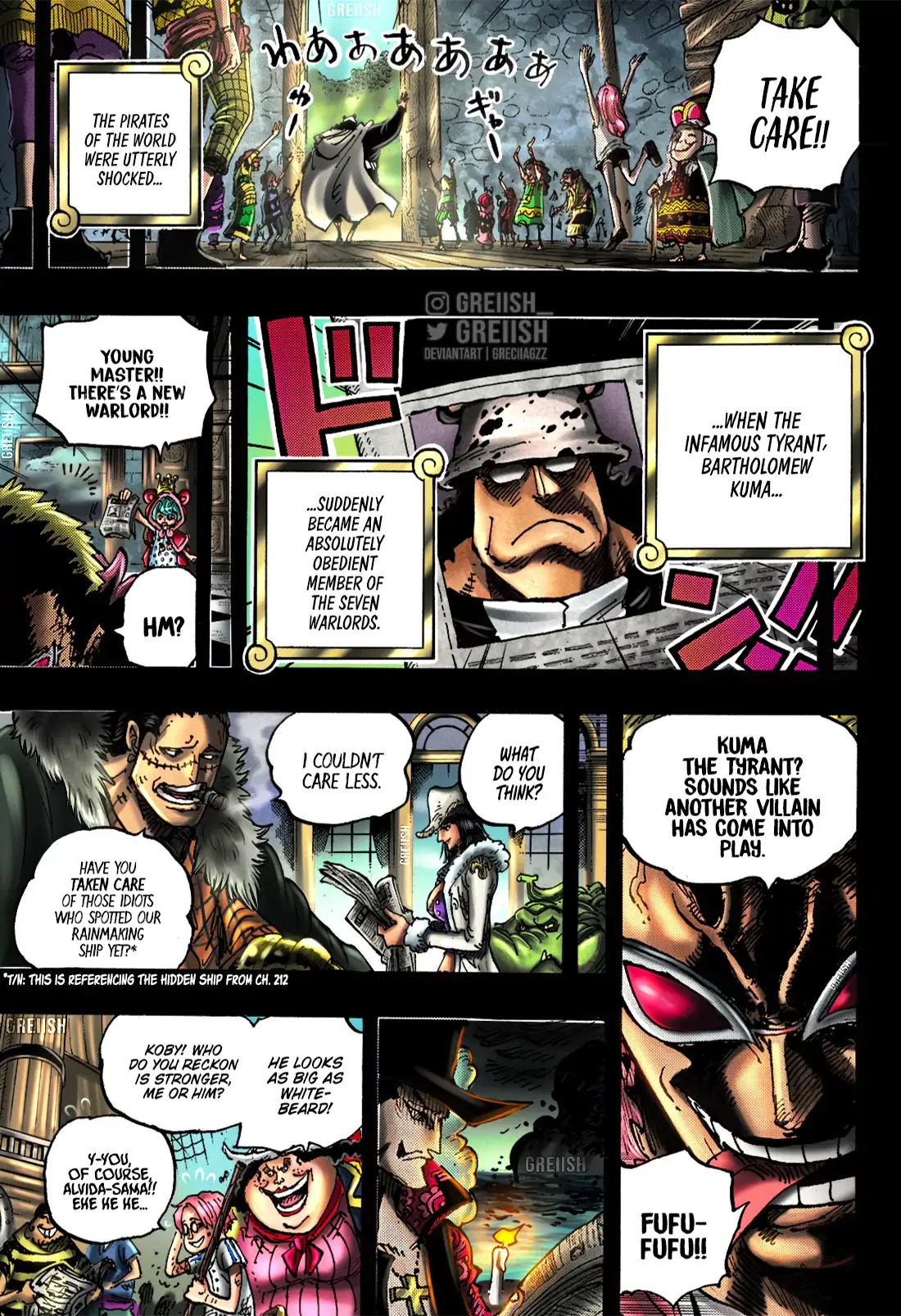 Chapter 1100 - THANK YOU, BONNEY - One Piece Manga 18