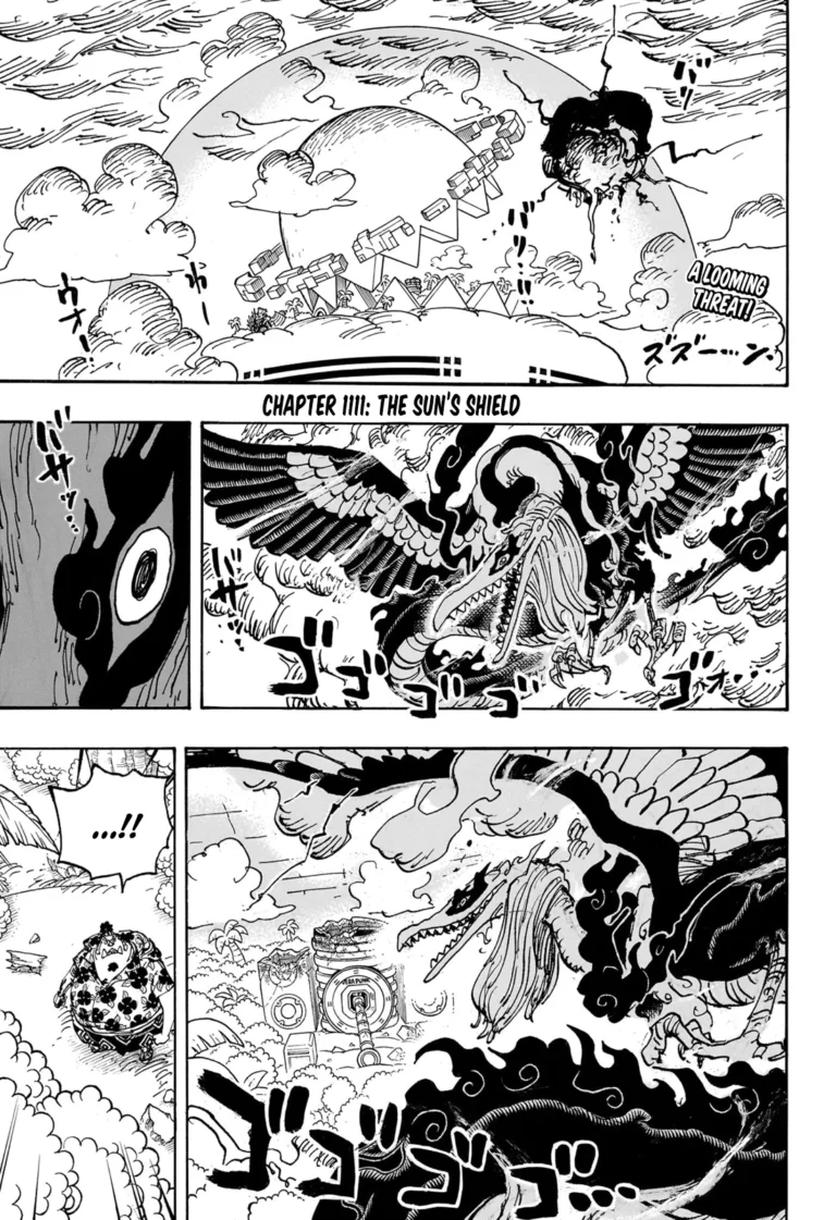 Chap 1111 – THE SUN’S SHIELD - One Piece Manga 1