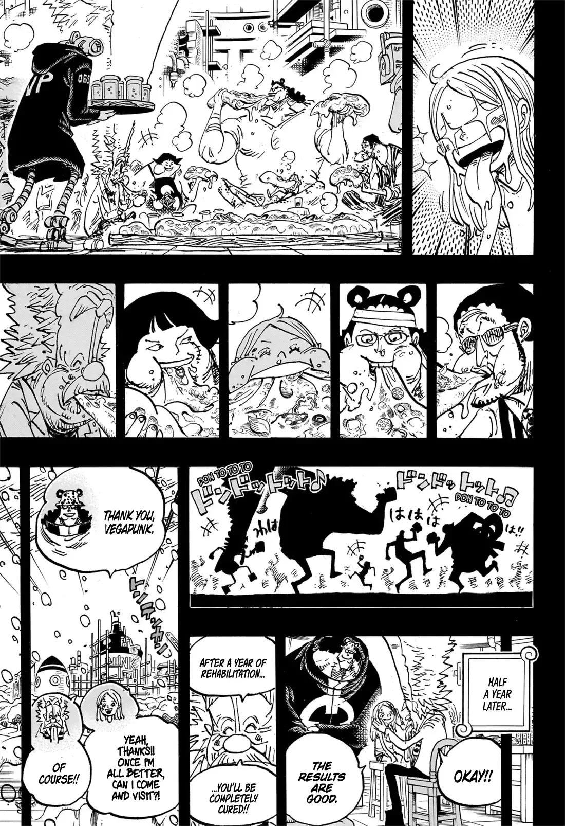 Chapter 1100 - THANK YOU, BONNEY - One Piece Manga 11