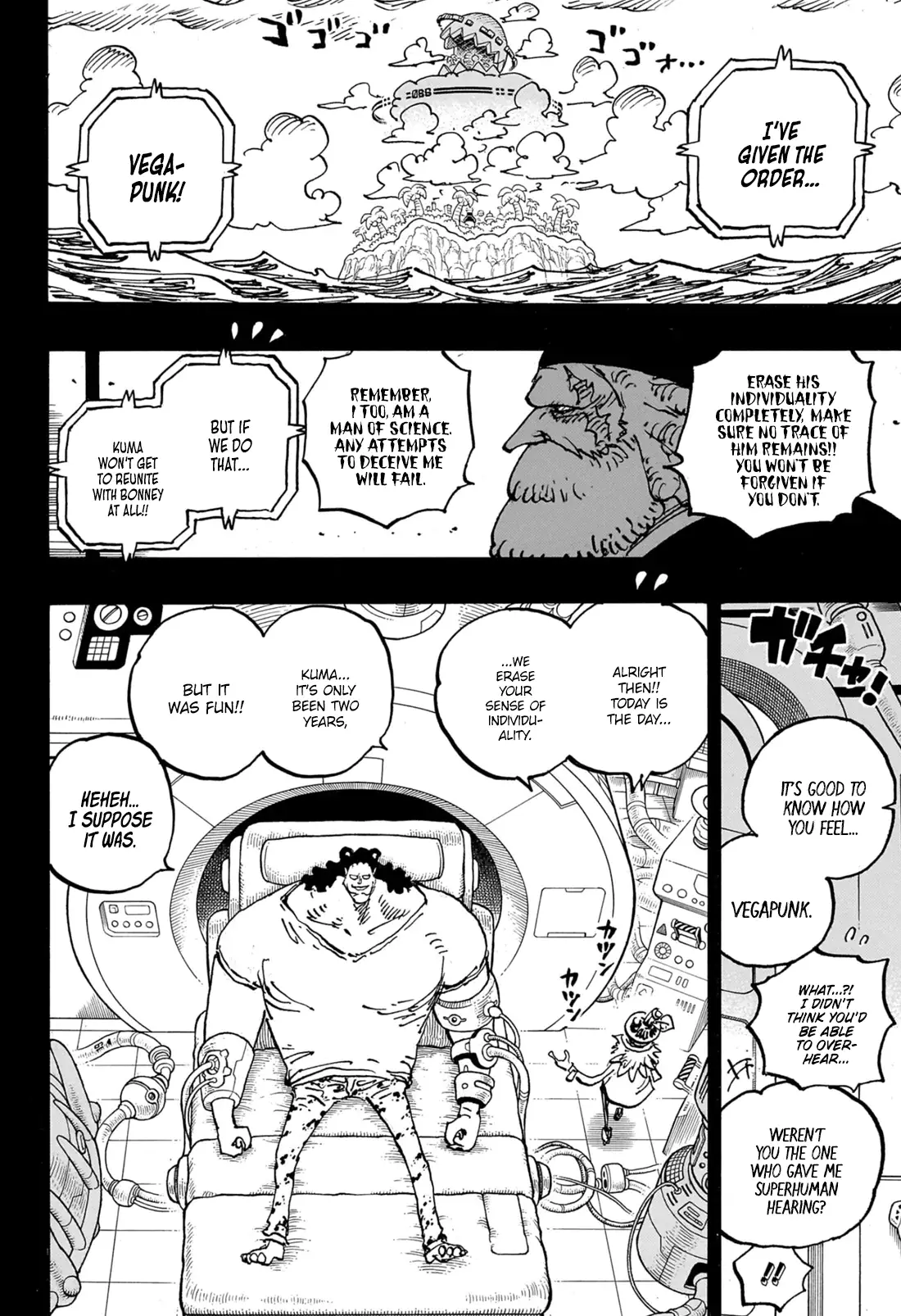 Chapter 1102 - THE LIFE OF KUMA - One Piece Manga 12