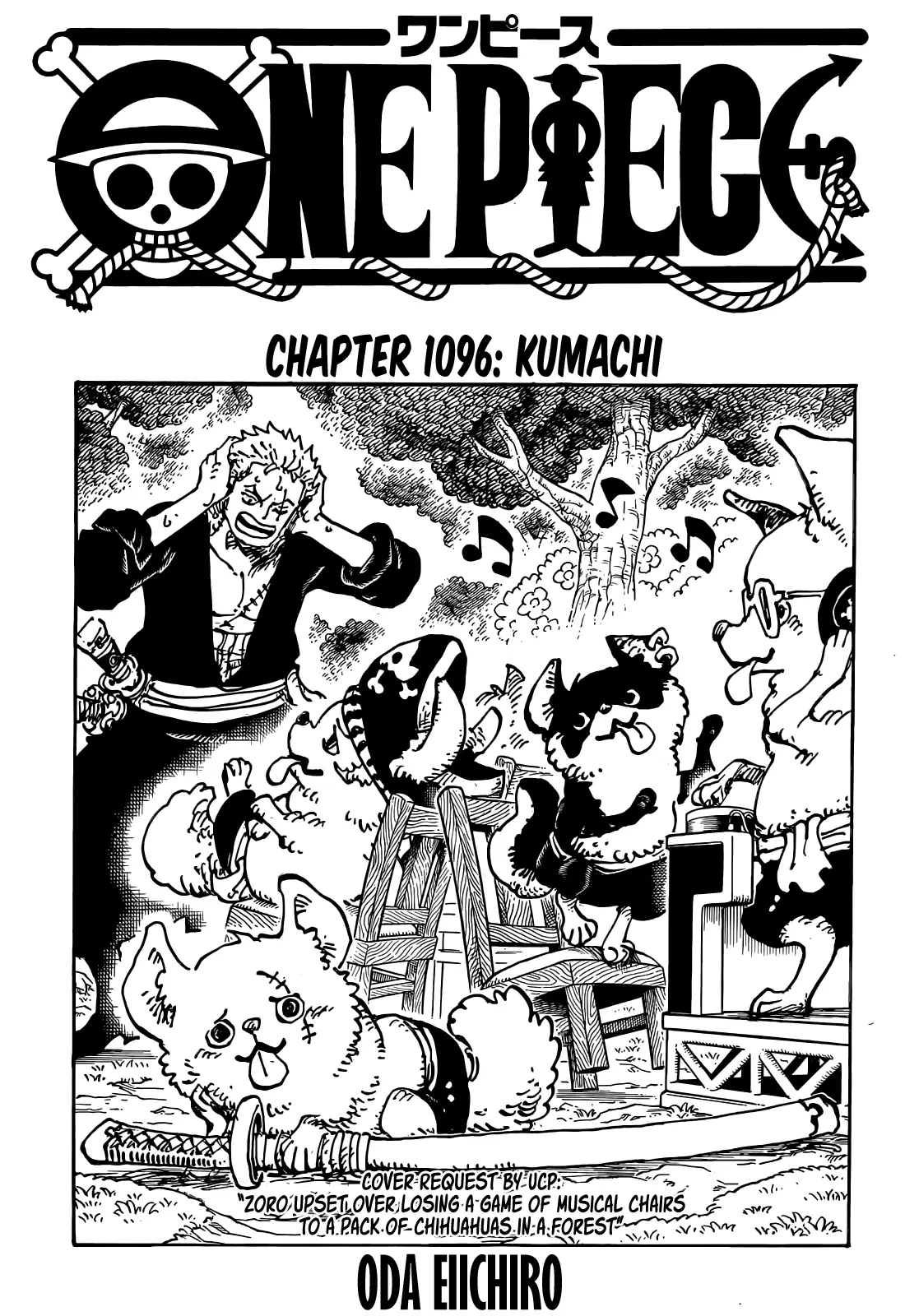 Chapter 1096 - KUMACHI - One Piece Manga 1