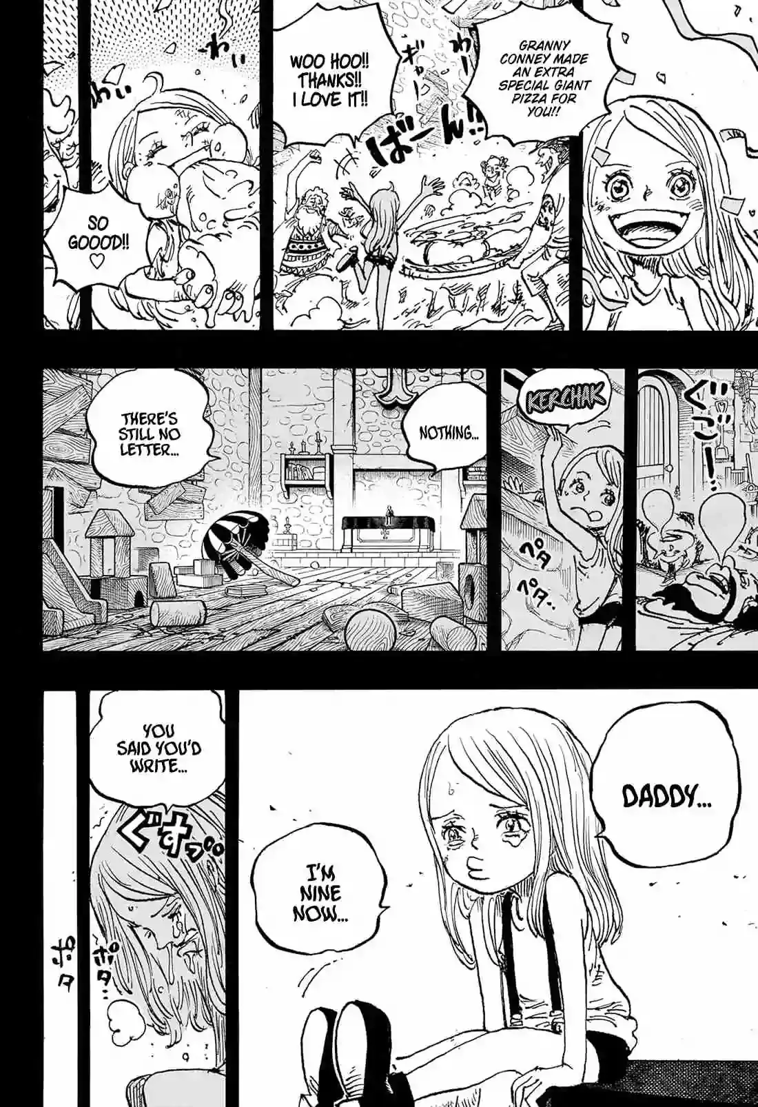 Chapter 1101 - DEAR BONNEY - One Piece Manga 10