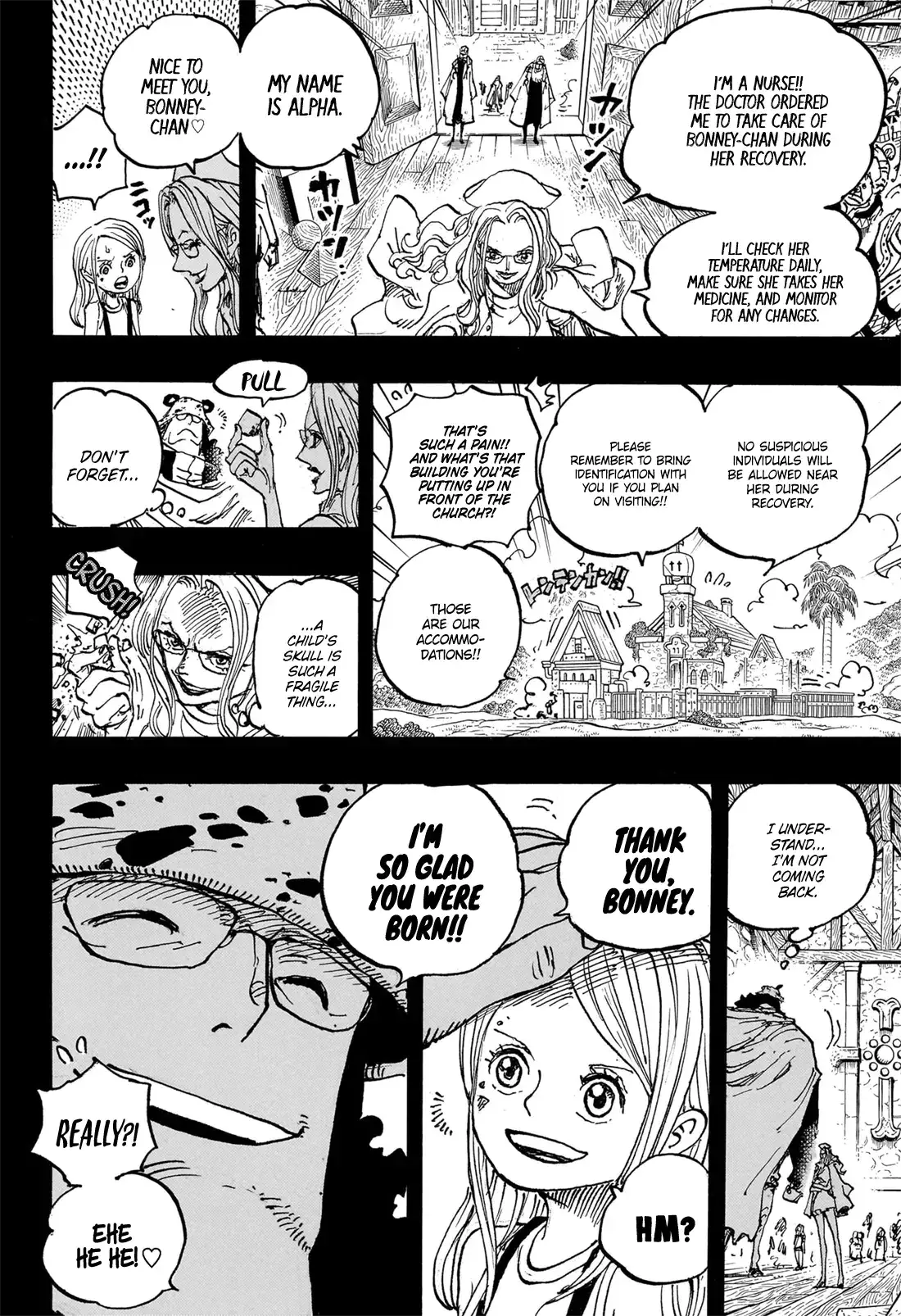 Chapter 1100 - THANK YOU, BONNEY - One Piece Manga 14