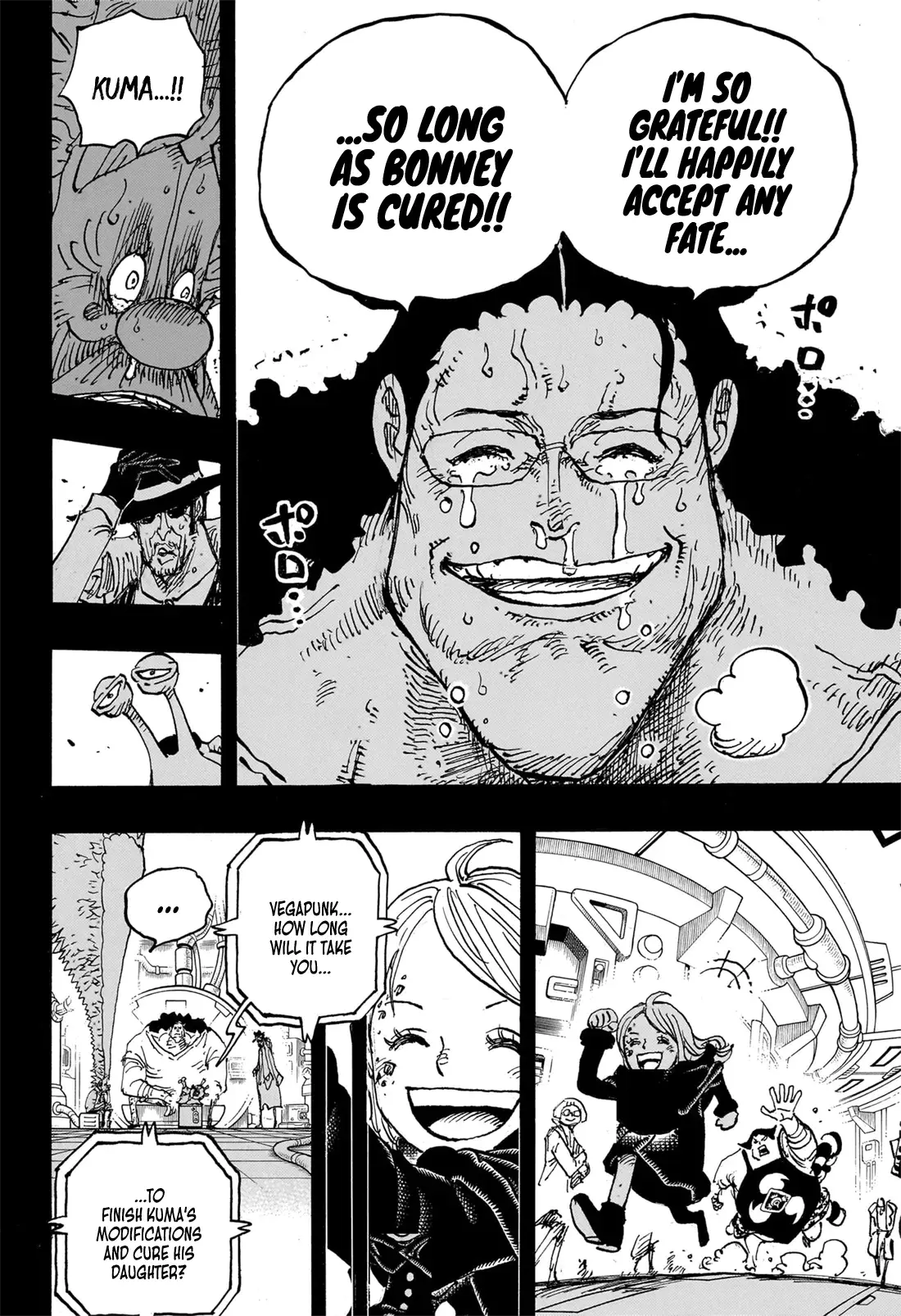 Chapter 1100 - THANK YOU, BONNEY - One Piece Manga 6