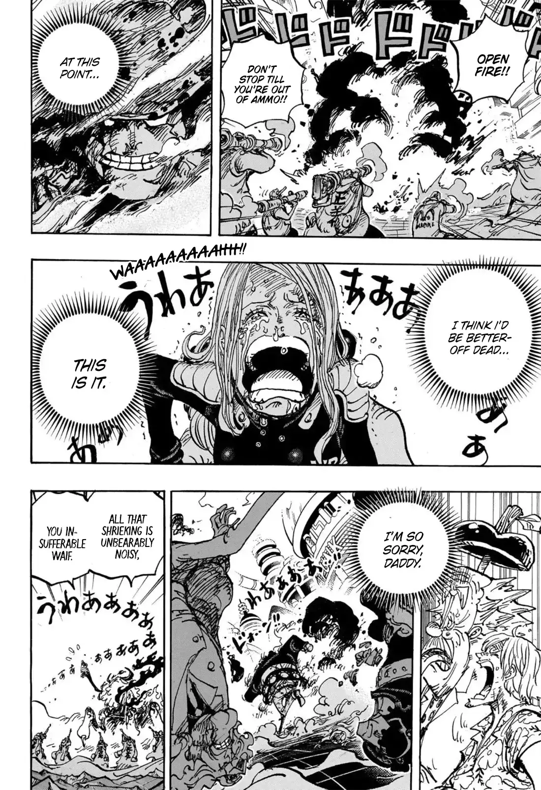 Chapter 1103 - I'M SO SORRY, DADDY... - One Piece Manga 11