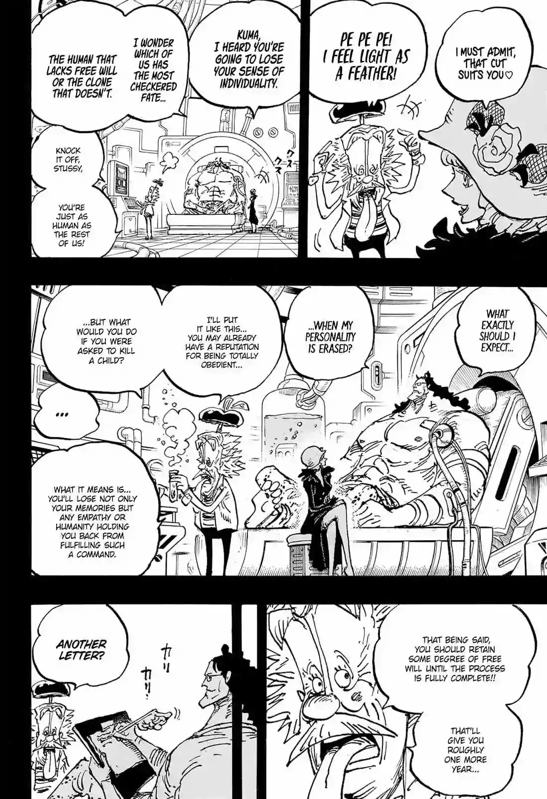 Chapter 1101 - DEAR BONNEY - One Piece Manga 8