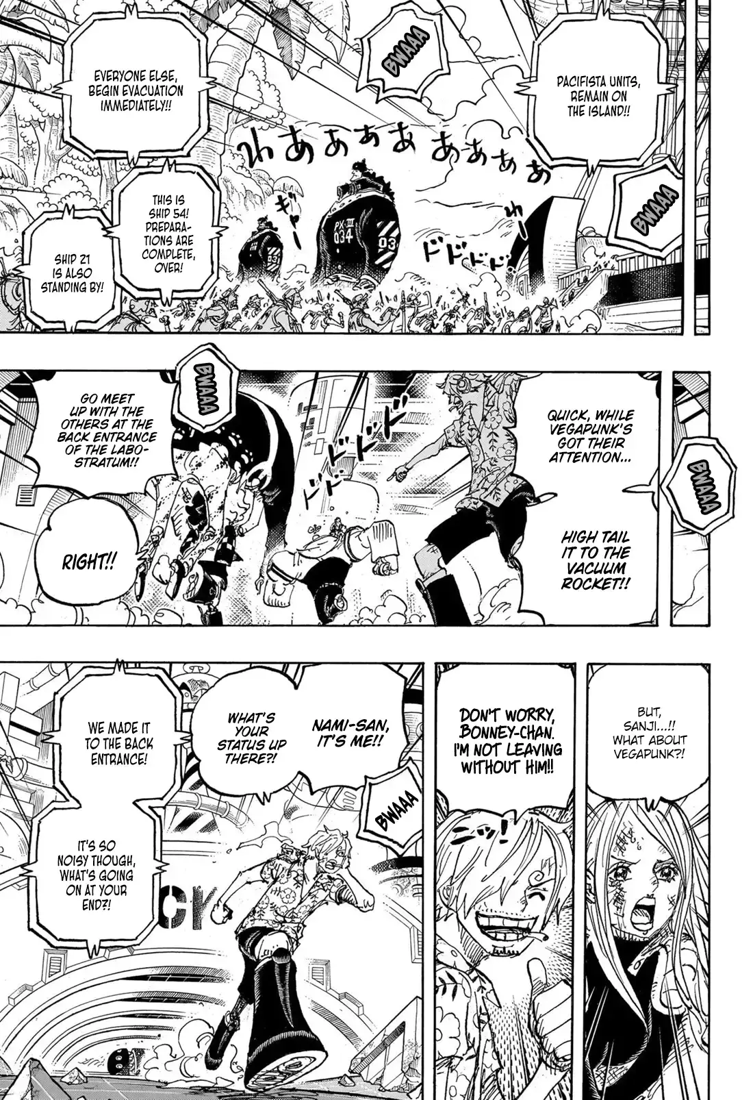 Chapter 1105 - THE HEIGHT OF FOLLY - One Piece Manga 5