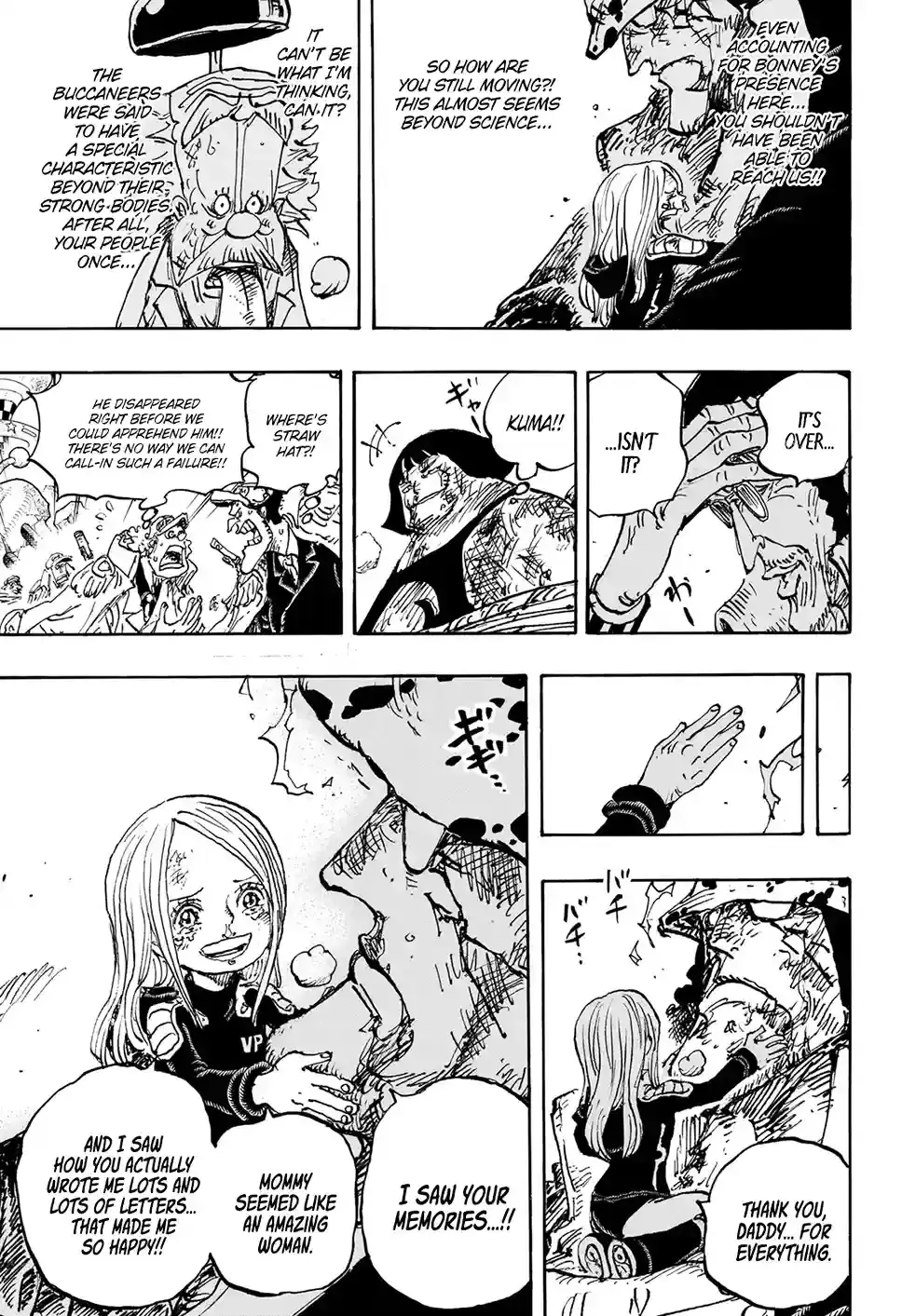 Chapter 1104 - THANK YOU, DADDY - One Piece Manga 8