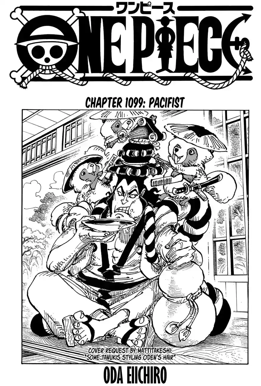 Chapter 1099 - PACIFIST - One Piece Manga 1