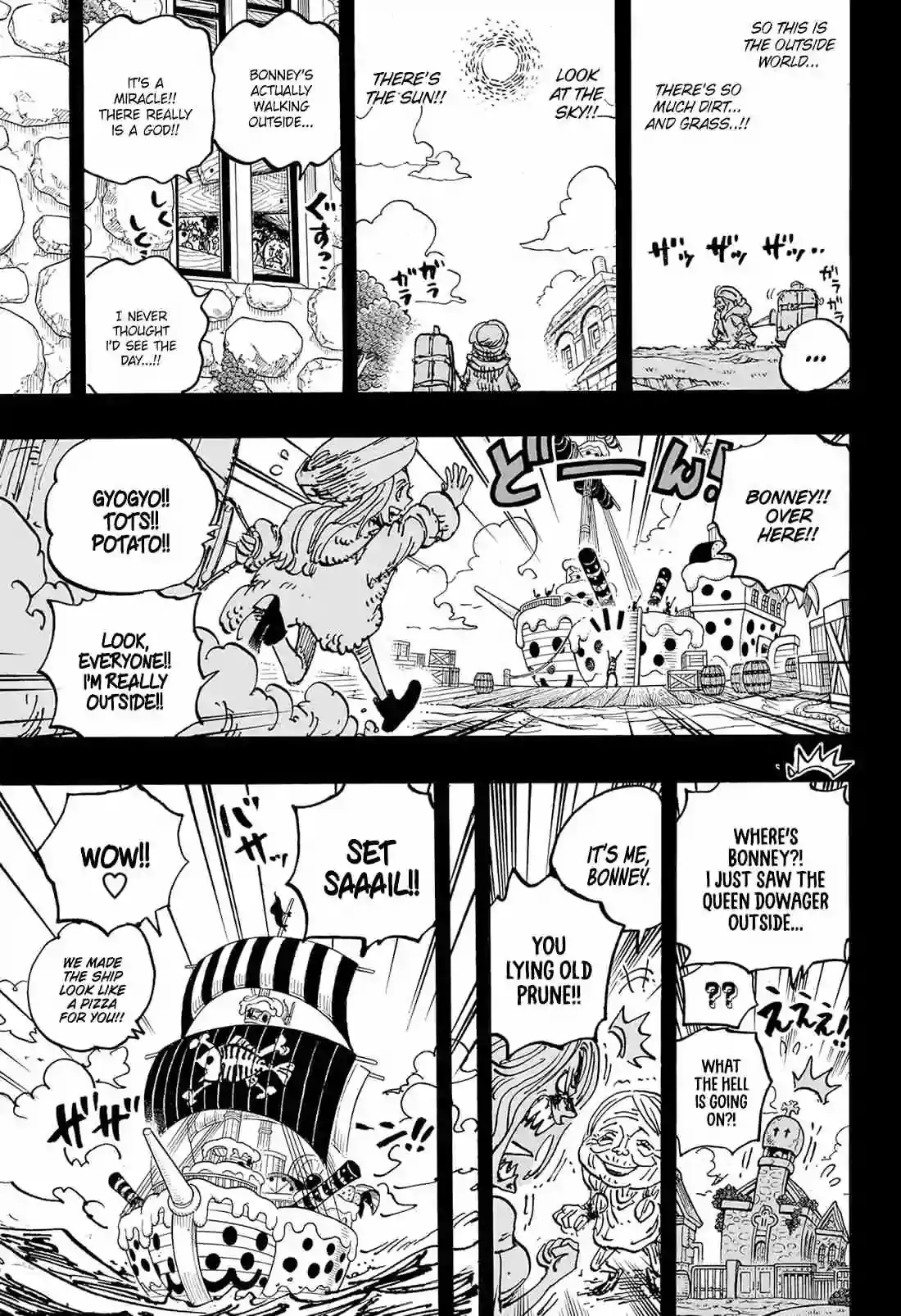 Chapter 1101 - DEAR BONNEY - One Piece Manga 13