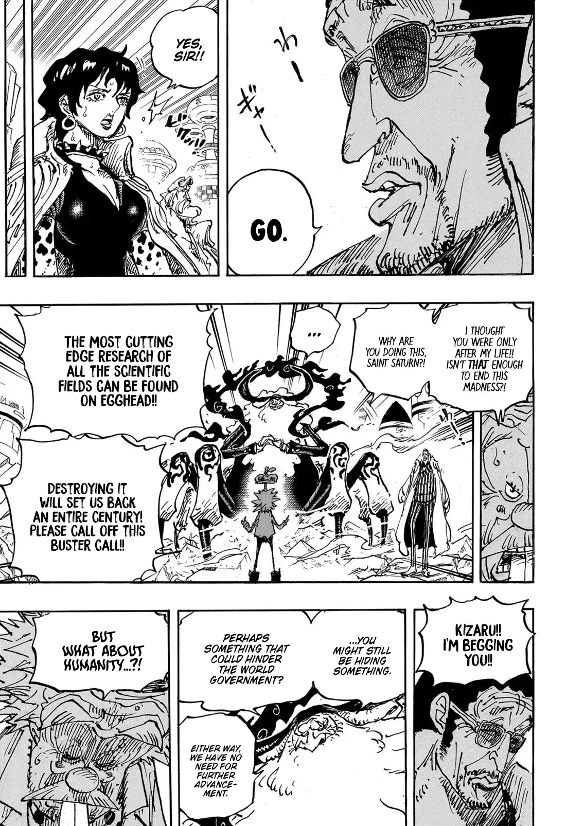 Chapter 1105 - THE HEIGHT OF FOLLY - One Piece Manga 3