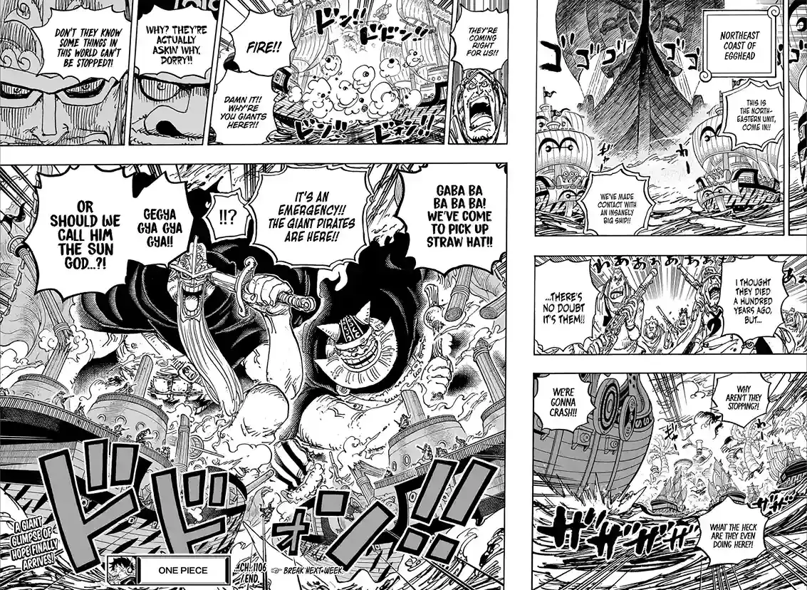 Chapter 1106 - ON YOUR SIDE - One Piece Manga 12