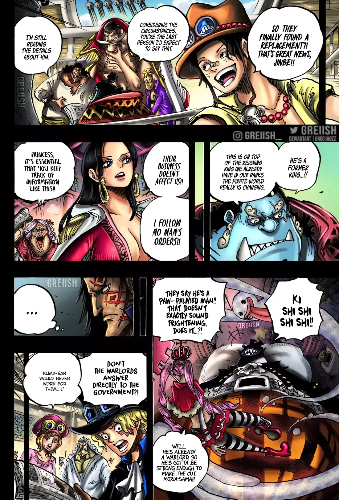 Chapter 1100 - THANK YOU, BONNEY - One Piece Manga 19