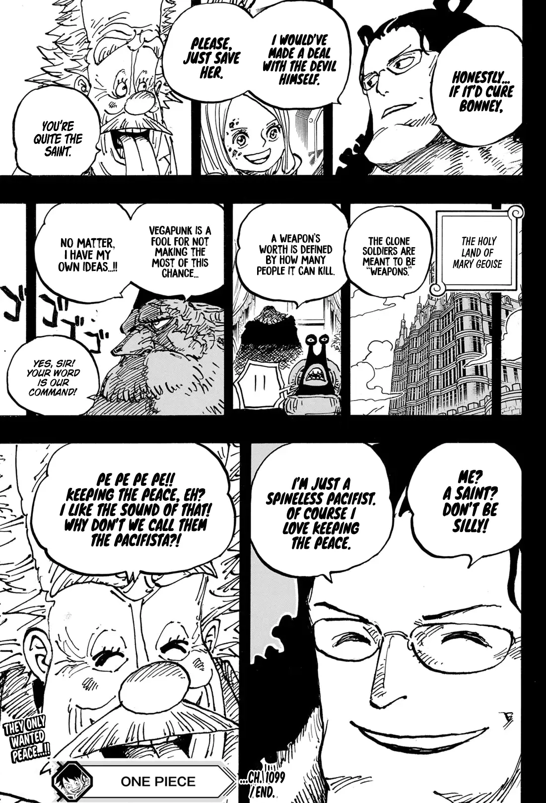 Chapter 1099 - PACIFIST - One Piece Manga 14