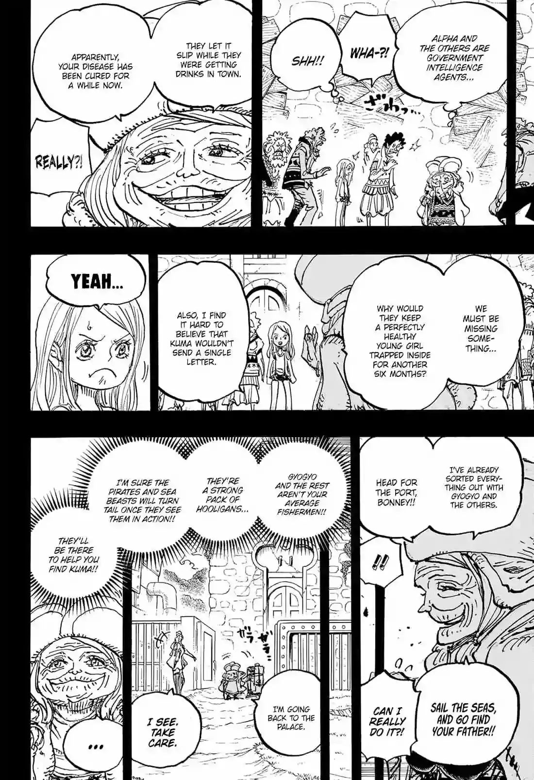 Chapter 1101 - DEAR BONNEY - One Piece Manga 12