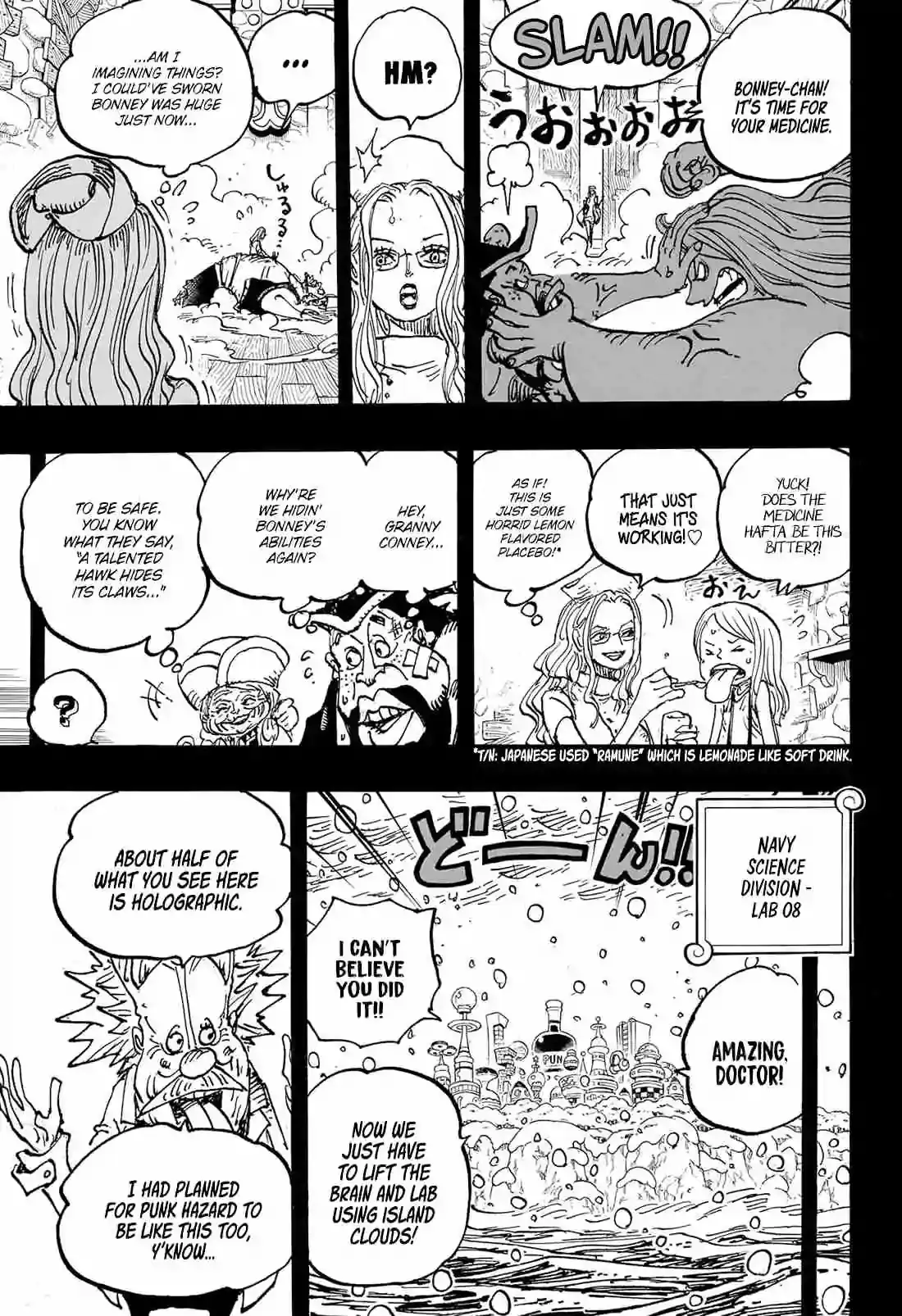 Chapter 1101 - DEAR BONNEY - One Piece Manga 7