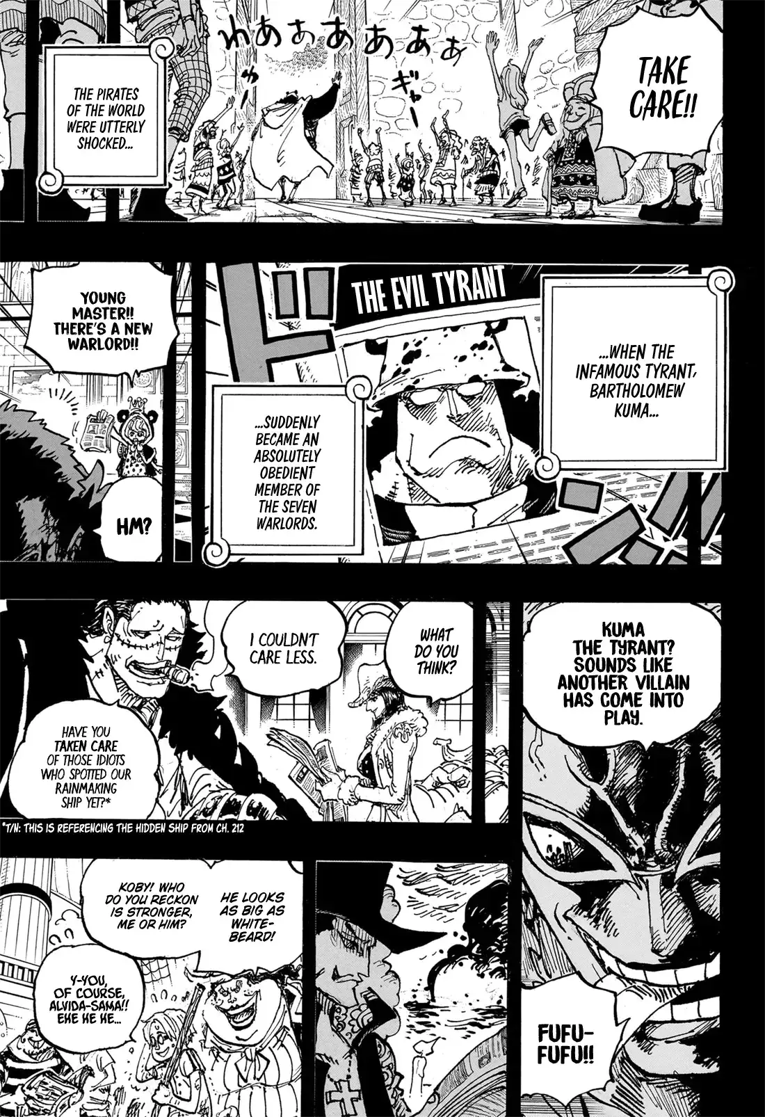 Chapter 1100 - THANK YOU, BONNEY - One Piece Manga 15